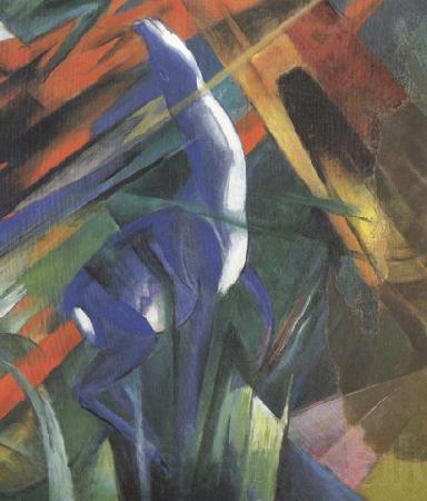 Franz Marc Details of Fate of the Animals (mk34) Spain oil painting art